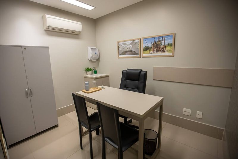 Sala para psicólogo em Goiânia, ambiente acolhedor